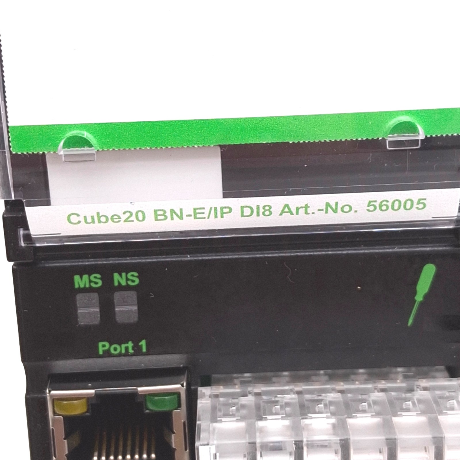 Murrelektronik 56005 Cube20 BN-E/IP DI8 Bus Node, Ethernet-IP, 8-Input, 24VDC