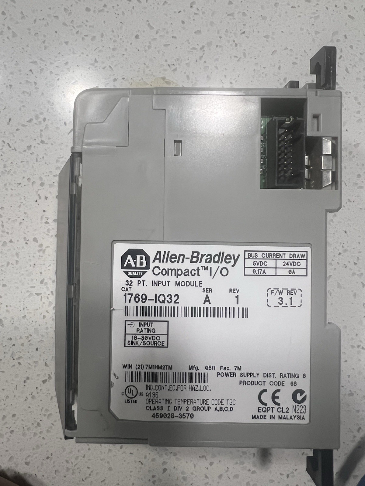 Allen-Bradley 1769-IQ32 TESTED