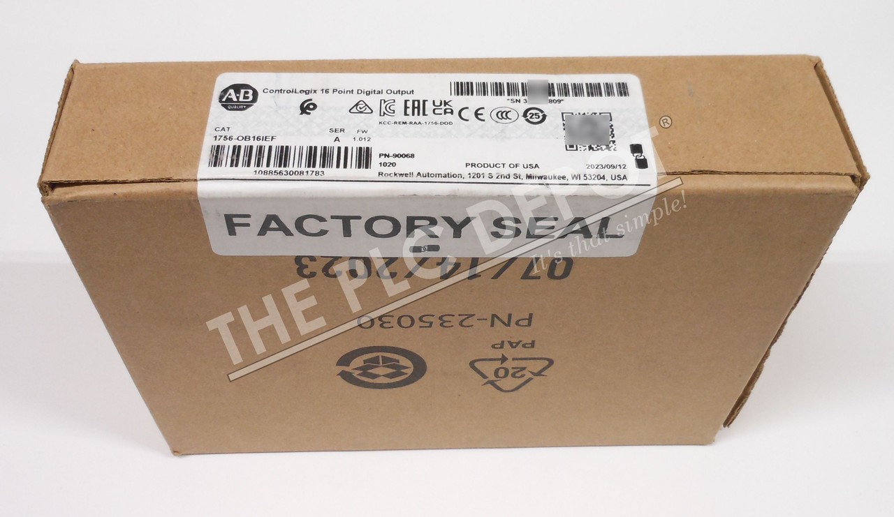 2023 NEW SEALED ALLEN BRADLEY 1756-OB16IEF ControlLogix Fast Isolated #QTY