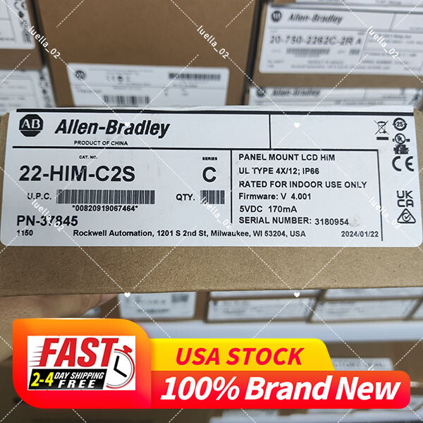1PC Brand New AB 22-HIM-C2S Panel Mount HIM LCD Display 22HIMC2S Free Delivery