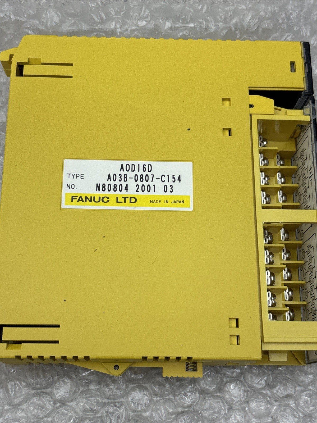 NEW FANUC A03B-0807-C104, AID16D, Digital I/O Module, 24Vdc, 16Pt