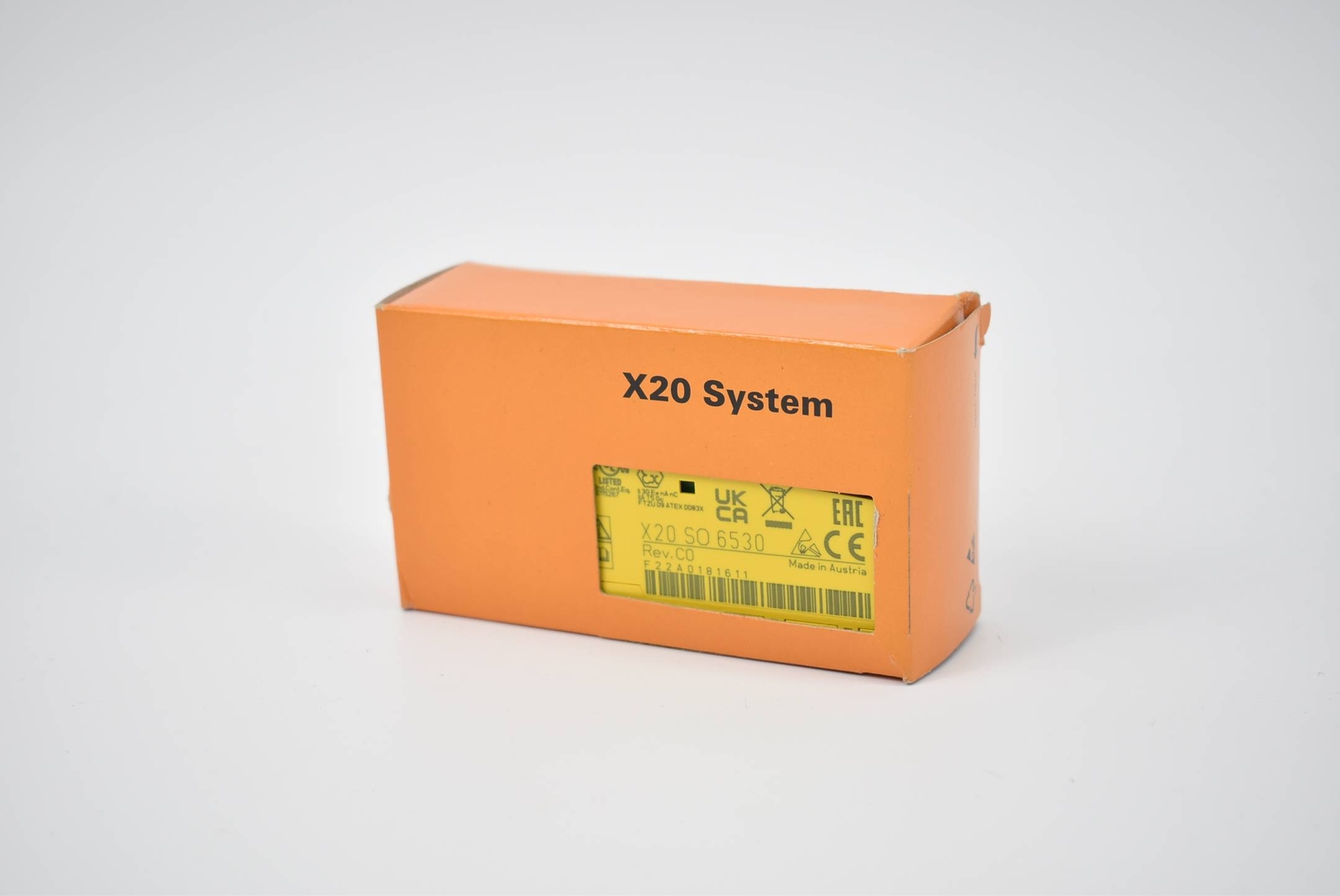 B&R Module 6 Safe Relay Outputs X20SO6530 ( X20 SO 6530 ) Rev C0