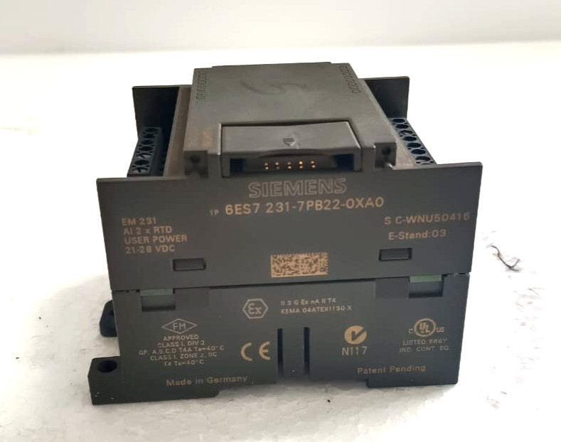 SIEMENS ANALOG INPUT MODULE 6ES7231-7PB22-0XA0 (FREE SHIPPING)