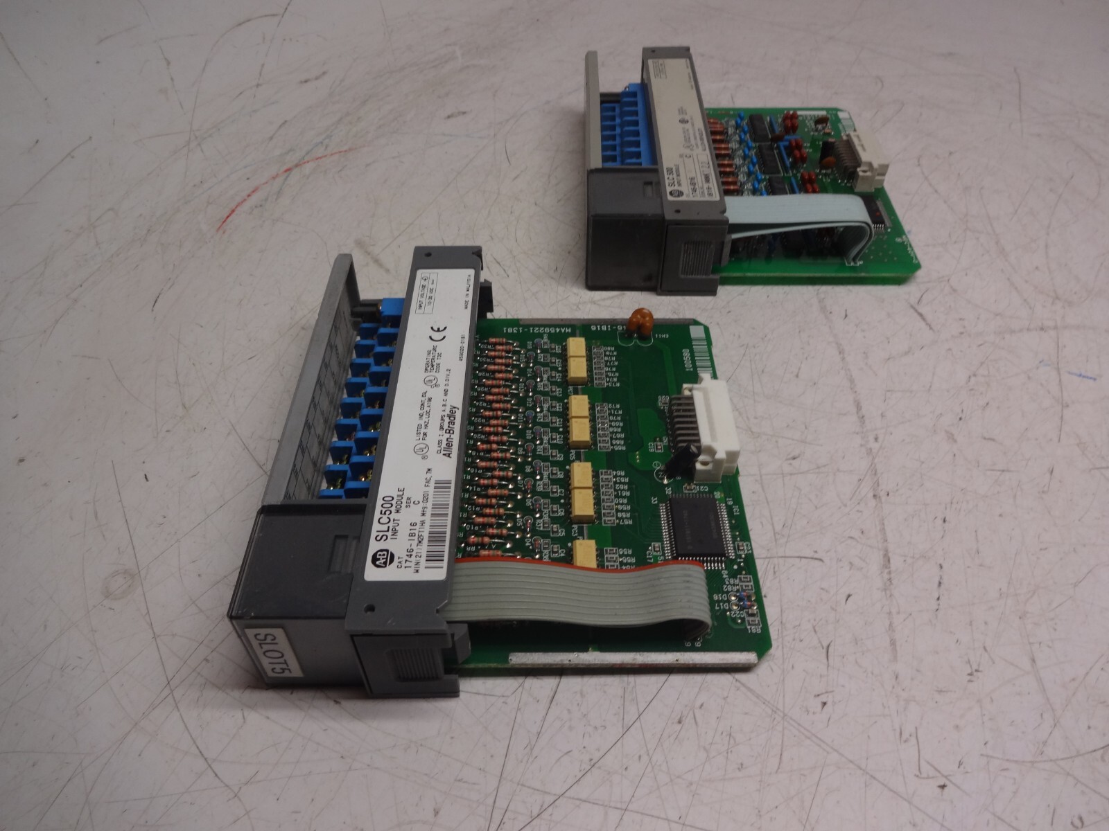 Lot Of 2 Allen Bradley 1746-ib16 Input Module