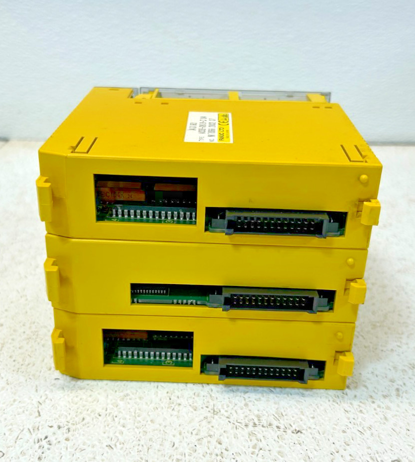 Lot of 3 Fanuc A03B-0819-C104 AID16D Modules