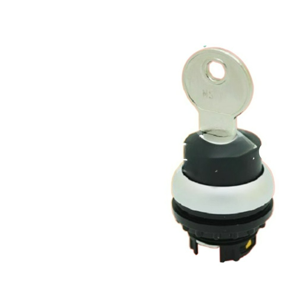 M22-WS/K11 One open, one closed 2-position reset key selector switch head