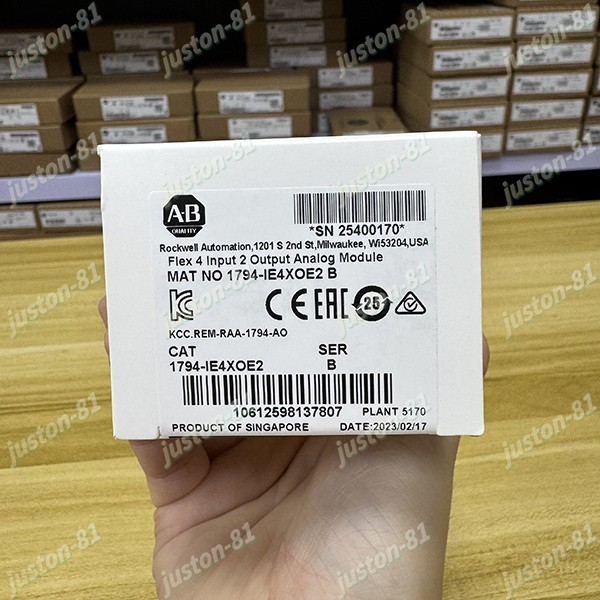 Allen‑Bradley 1794‑IE4XOE2 Original Industrial Remote Analog I/O Control Module