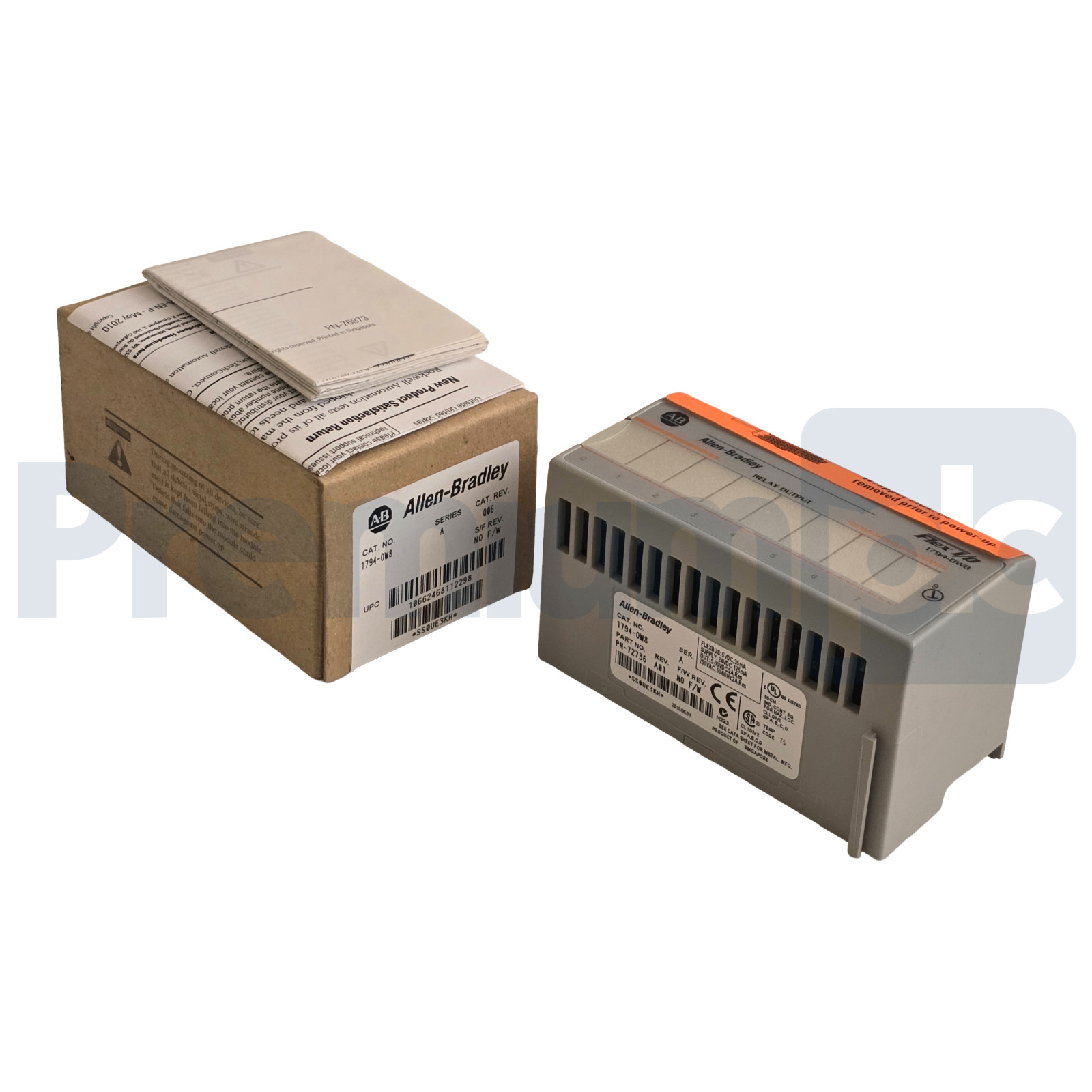 Allen-Bradley 1794-OW8 /A FLEX I/O 8-Point Relay Output Module 1794OW8 NSMP