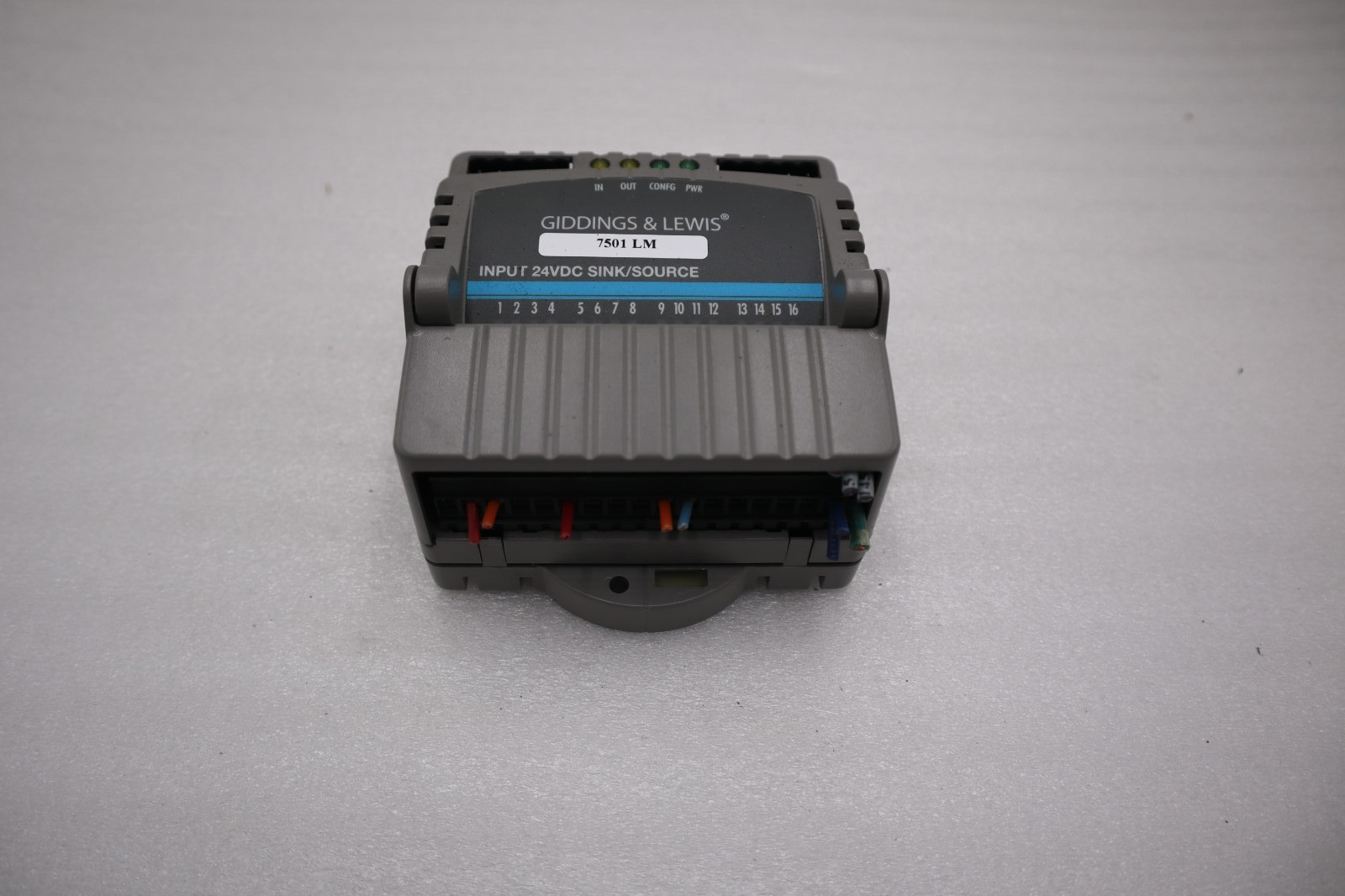 Giddings & Lewis M.1300.7372 R1 Input Module 24VDC SINK/SOURCE STOCK 5168A