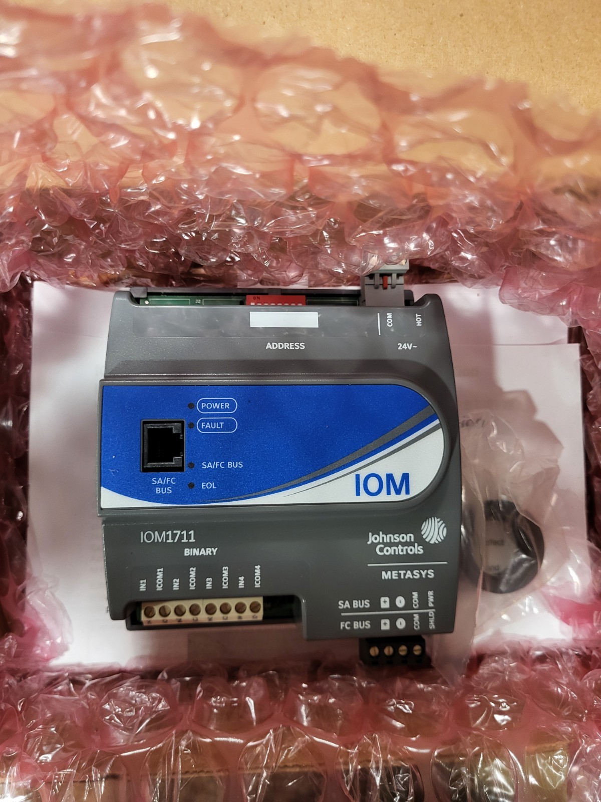 Johnson Controls MS-IOM1711-0 Input Output Module 24V 4 Point