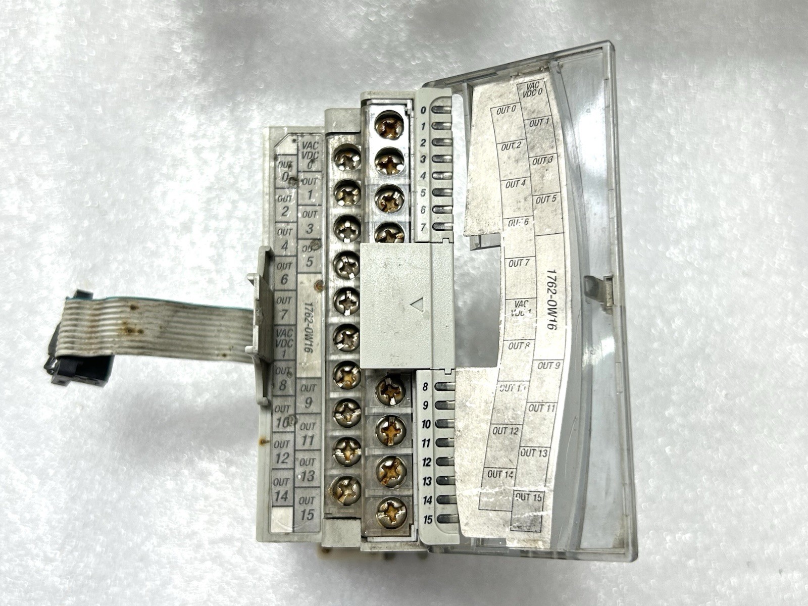 ALLEN BRADLEY LOT OF 4PCS 1762-OW16 2PCS,1762-IQ8,1762-IQ16