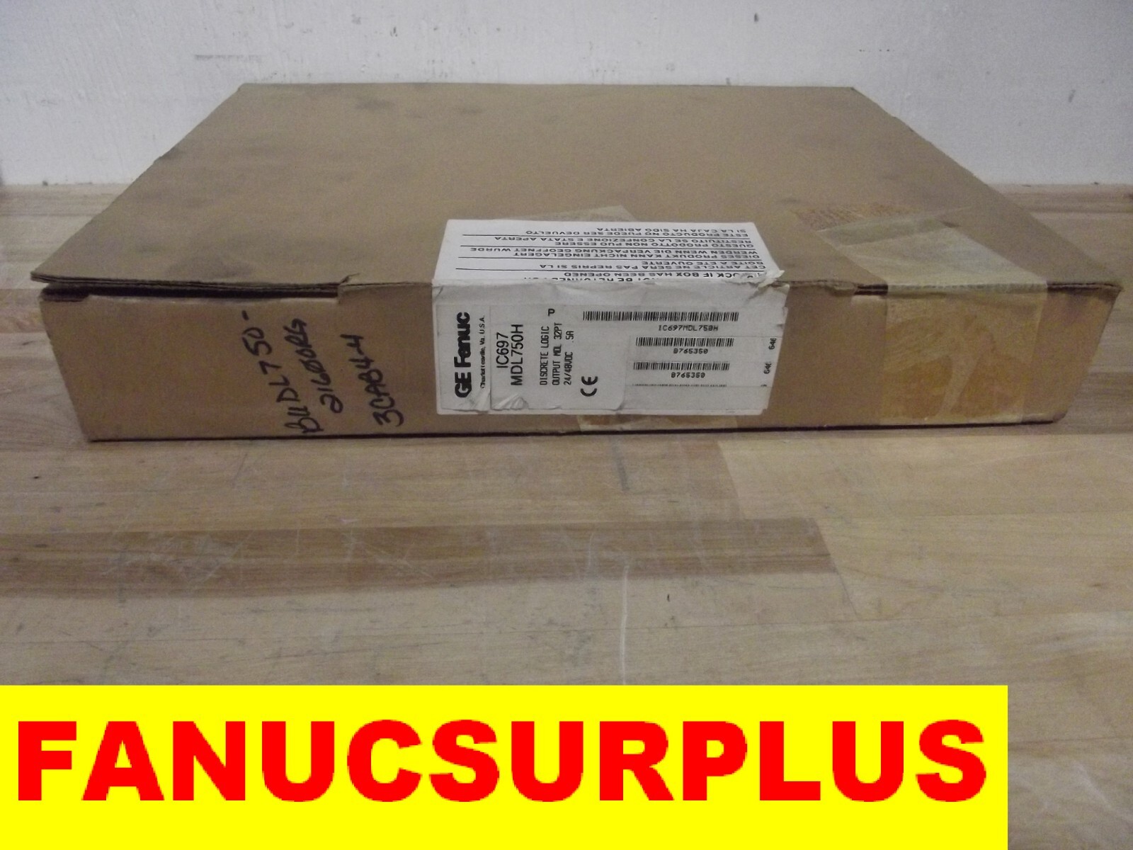 GE FANUC IC697MDL750H IC697MDL750 NEW SEAL BOX 1 YEAR WARRANTY