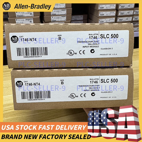 New AB 1746-NT4 SER B SLC 500 PLC Input Module 1746NT4 Free ship