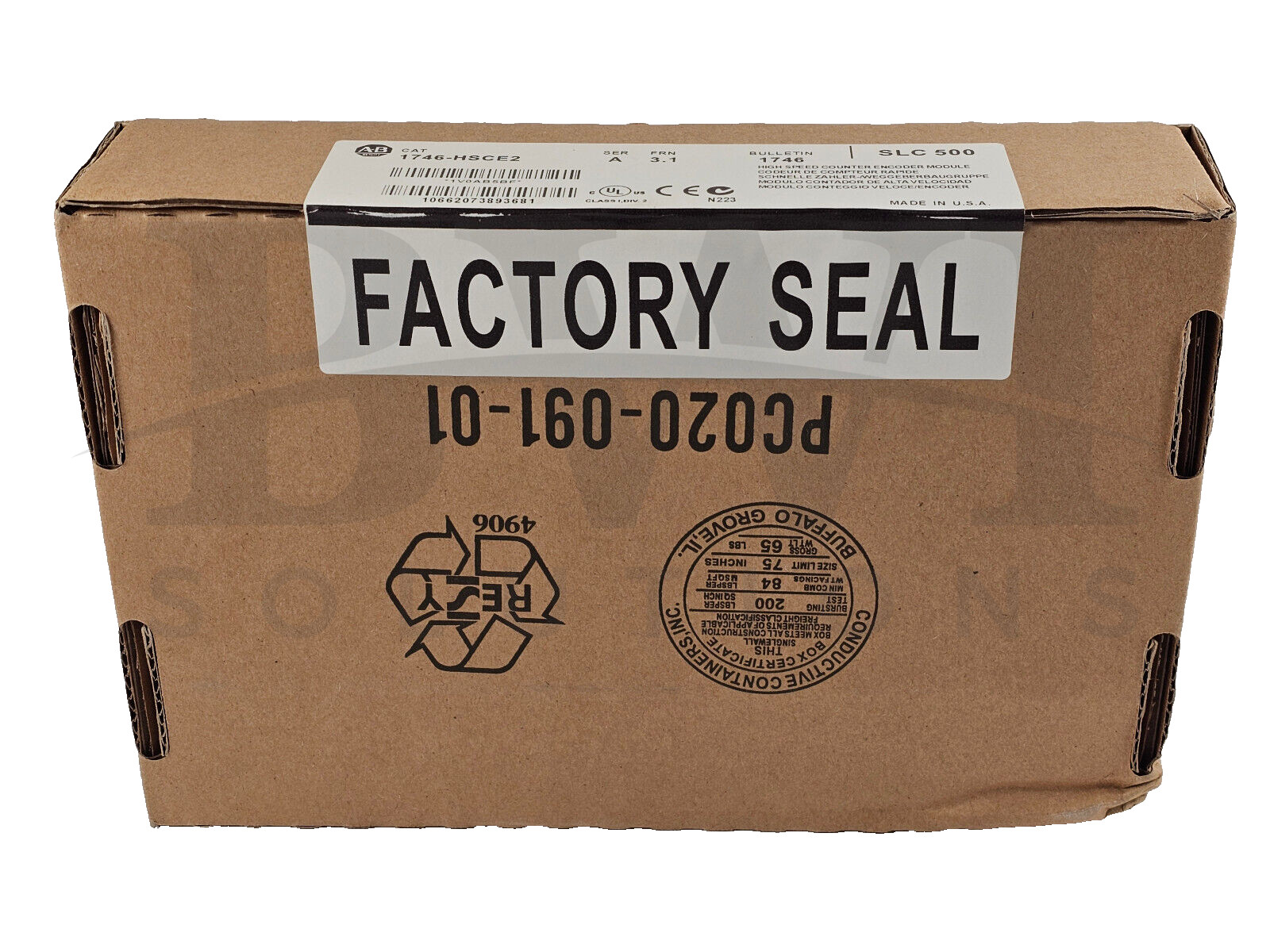 SEALED Allen Bradley 1746-HSCE2 /A SLC 500 4-In / 4-Out Counter Module 1746HSCE2