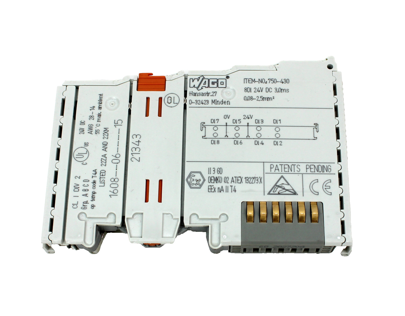 Wago 750-430 Digital Input Module