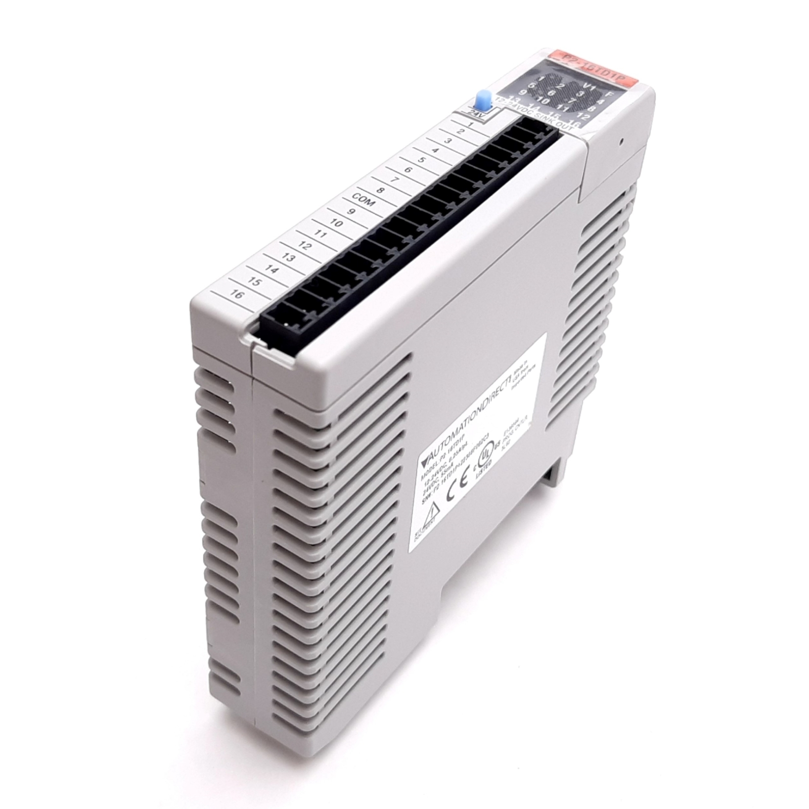Automation Direct P2-16TD1P P2000 PLC Output Module, 16-Point, 12-24VDC