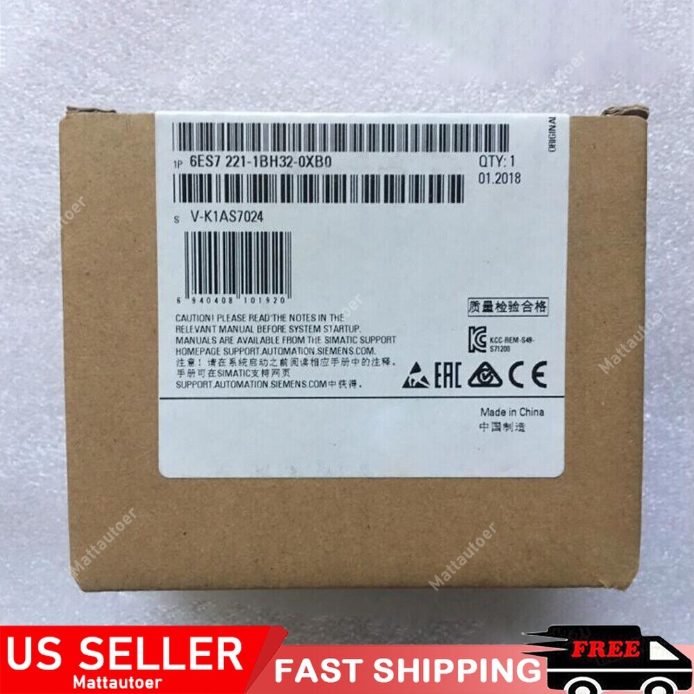 New Siemens 6ES7221-1BH32-0XB0 6ES7 221-1BH32-0XB0 S7-1200 Digital Input SM 1221