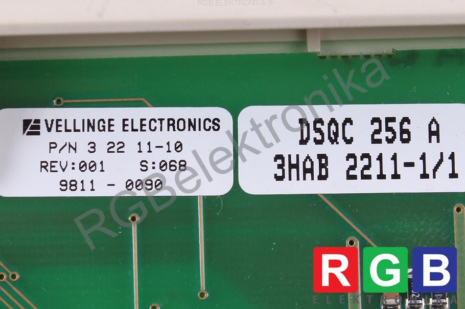 3HAB2211-8/1 DSQC256A ABB – Refurbished – 24 Months Warranty