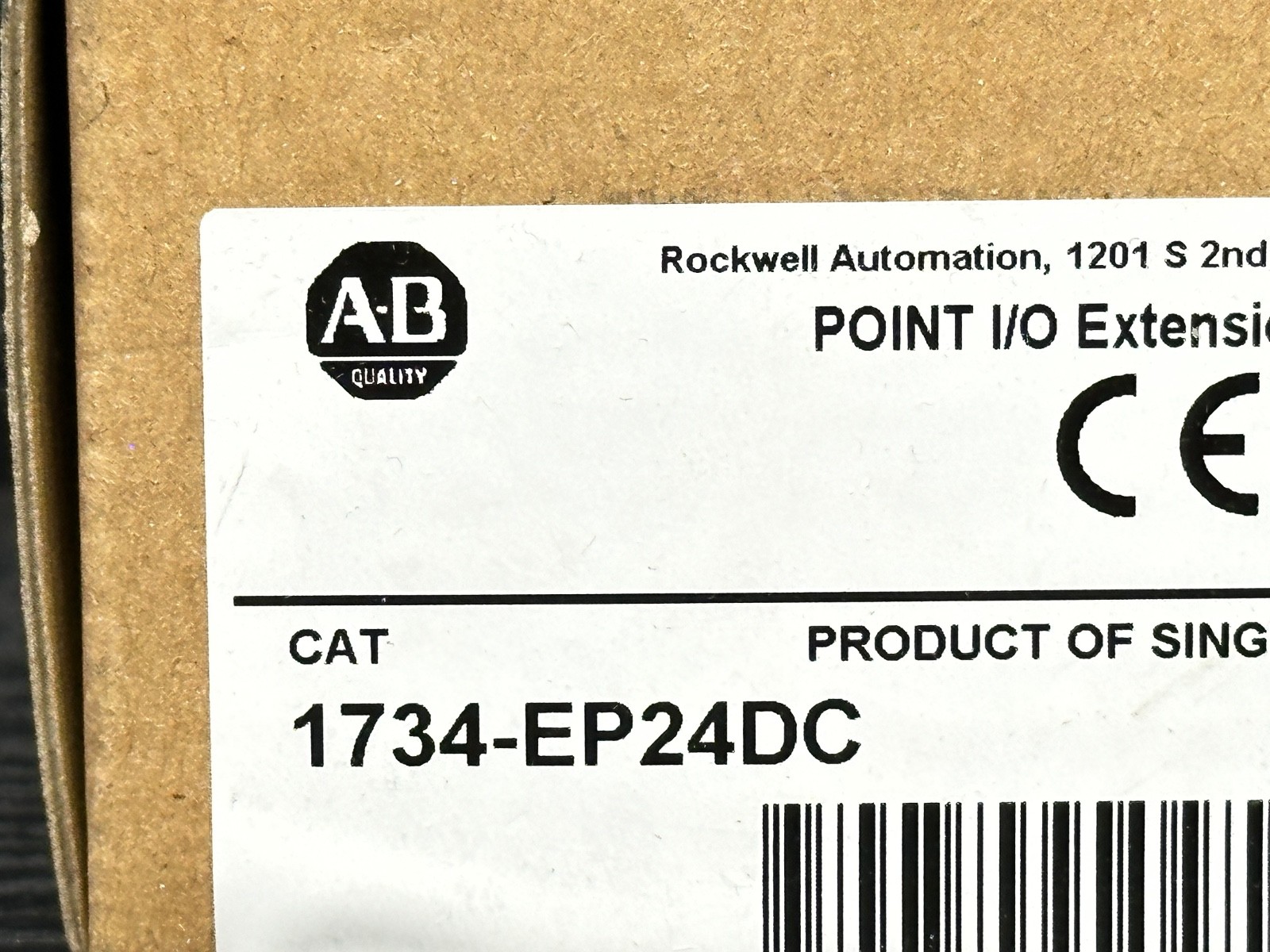 Surplus Open Allen Bradley 1734-EP24DC Point I/O Extension Power Module 2018