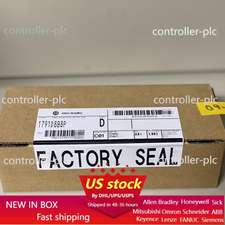 New AB 1791D-8B8P Compact Block I/O 1791D8B8P Factory Sealed Fast Shipping 1PCS