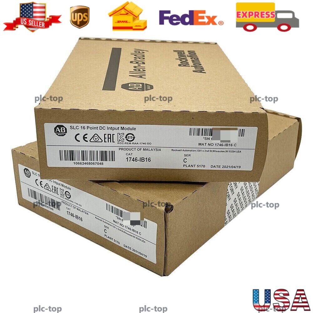 New Factory Sealed AB 1746-IB16 SER C SLC 500 Digital Input Module 1746IB16