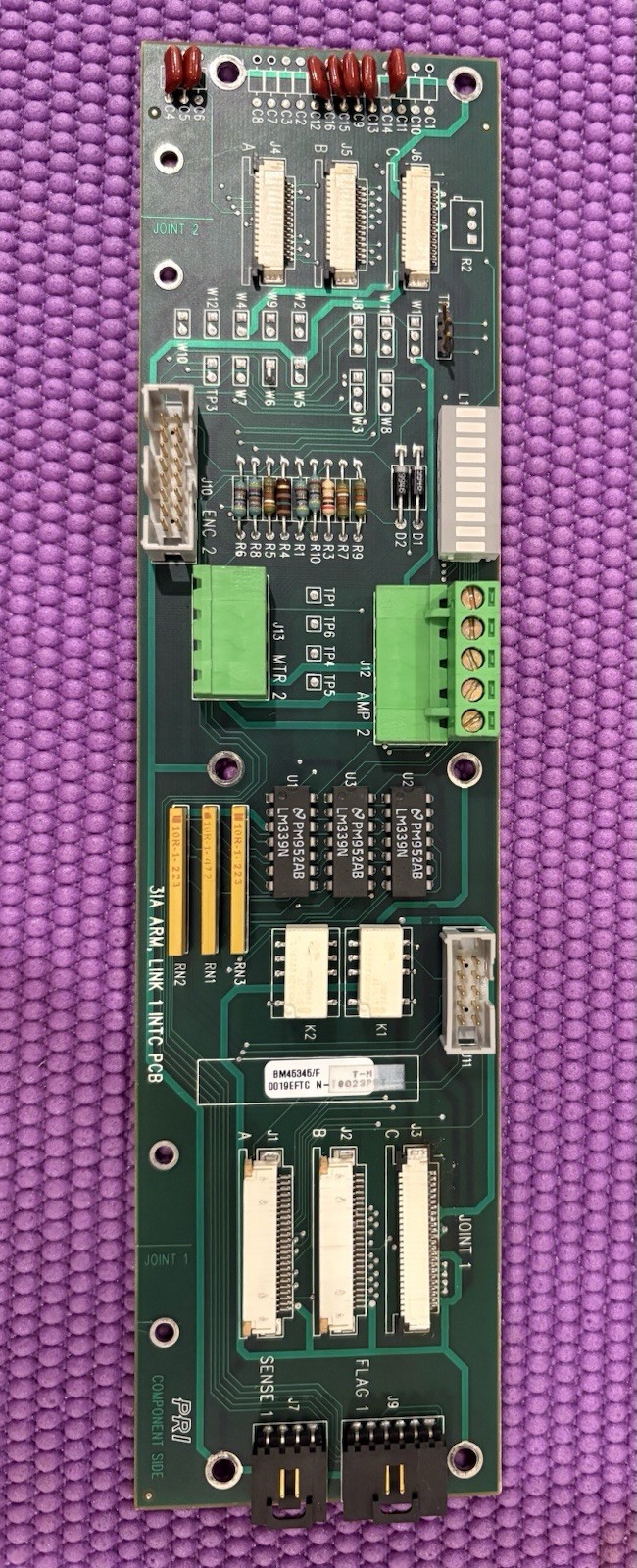 PRI AUTOMATION PB45345 BM45345 3IA ARM, LINK 1 INTC PCB