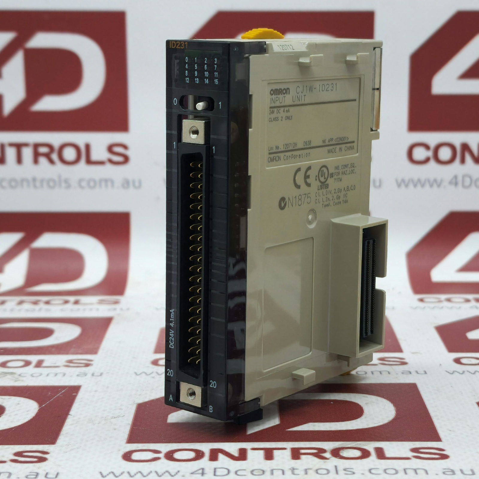 CJ1W-ID231 | Omron | Input Module, 32 Point, 4.1A, 24VDC, Used
