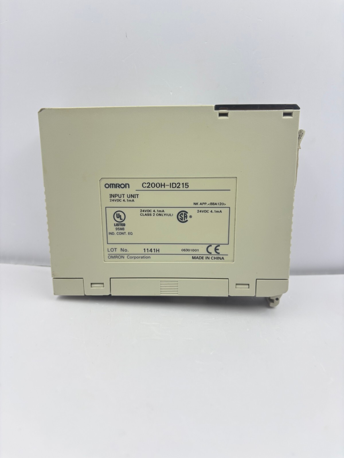 Omron C200H‑ID215 High‑Density Input Module, 32‑Point, 24 V DC