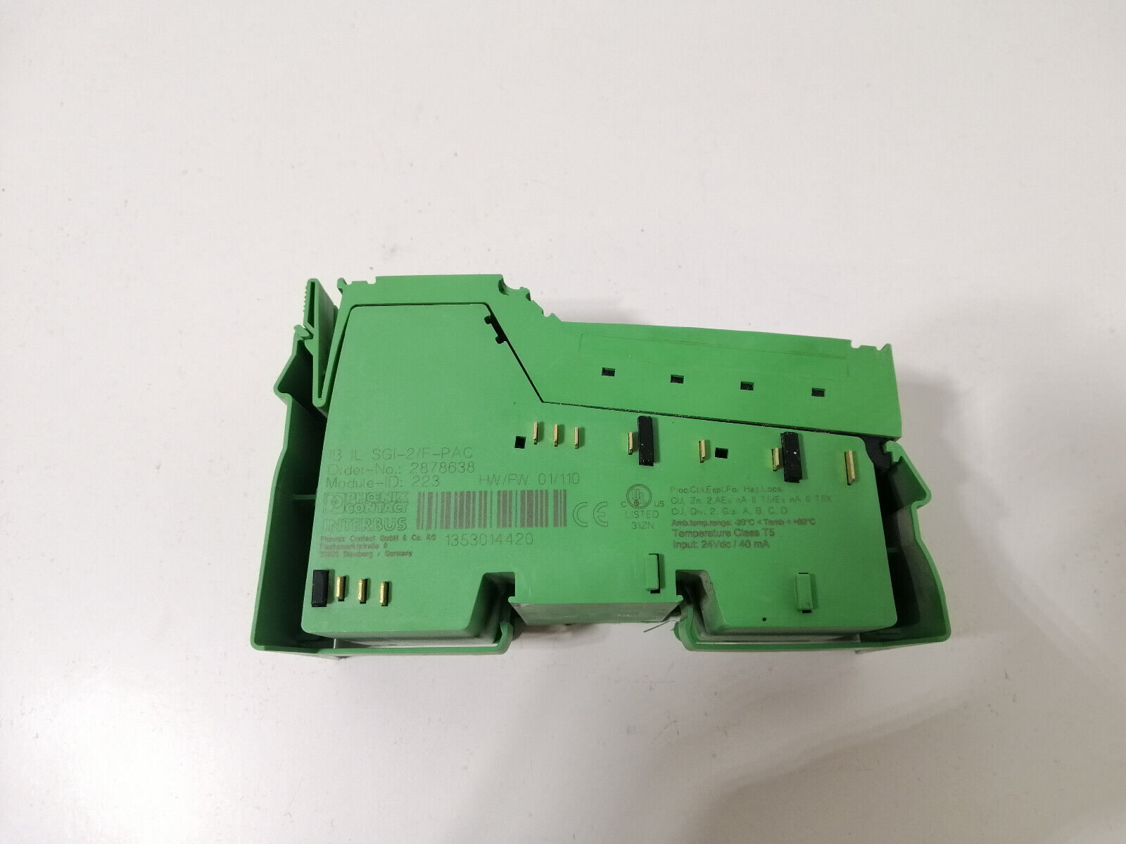 Phoenix Contact IB IL SGI-2/F-PAC Art-No: 2878638 SPS-Analogmodul