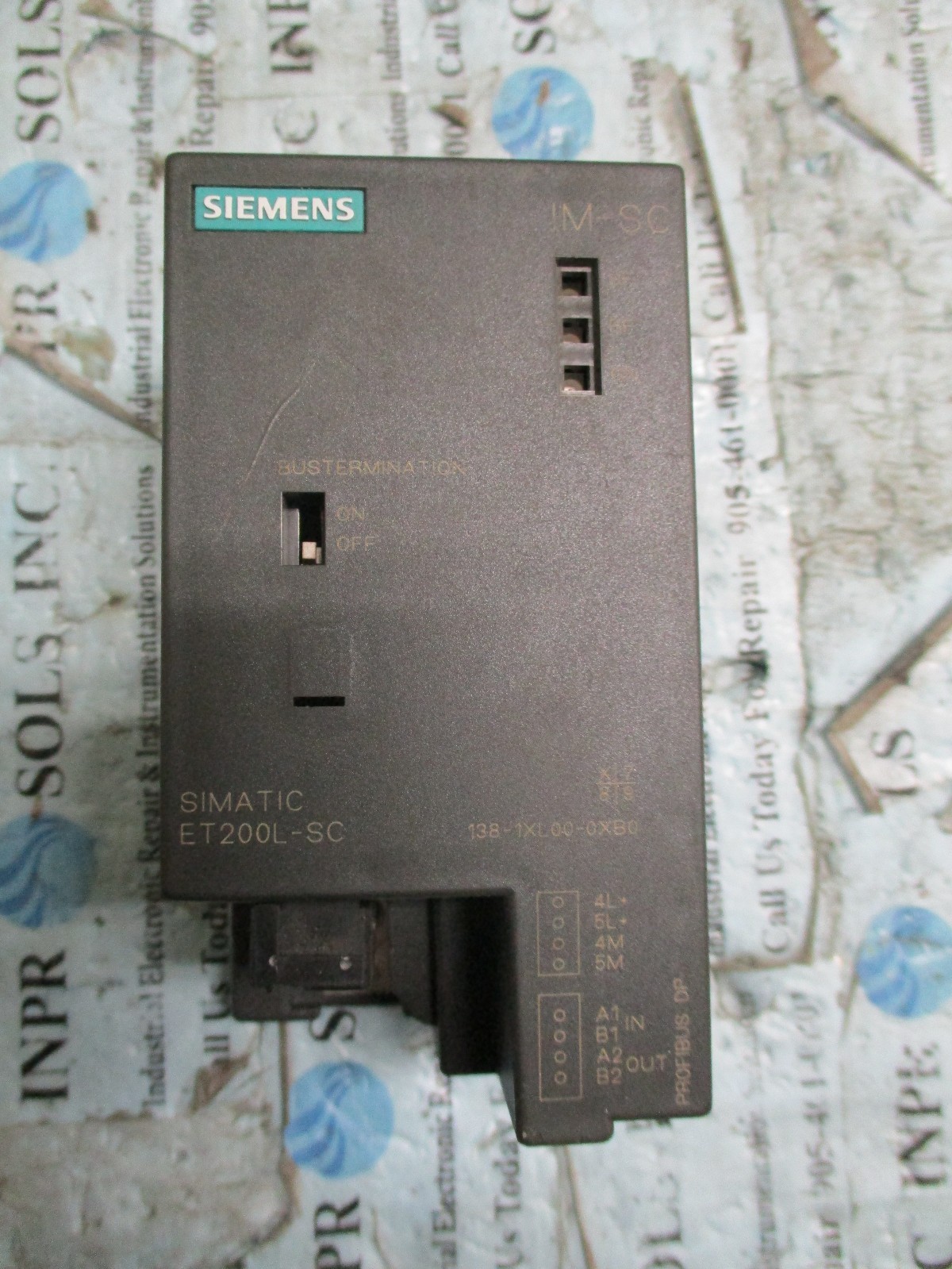 Siemens 6ES7138-1XL00-0XB0 Simatic Module S7 ET200L-SC Profibus Module *Tested*