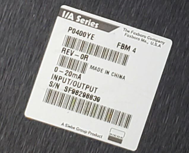 Foxboro P0400YE FBM 04 I/A Series PLC Input/Output Module