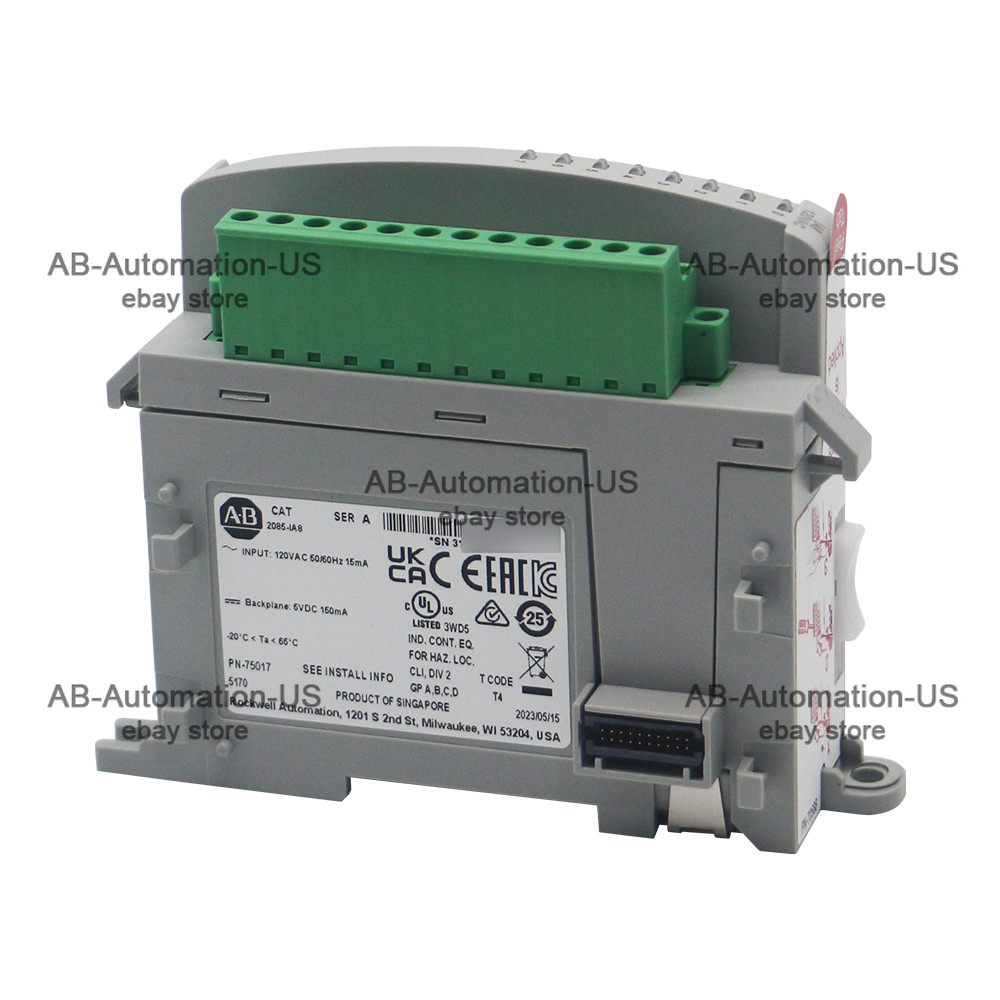 NEW Allen Bradley 2085-IA8 Micro800 8 Point 120 VAC Digital Input Module