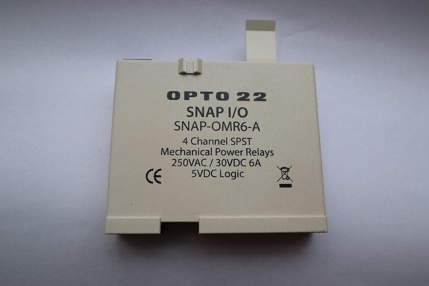 Opto22 SNAP-OMR6-A, 4-Channel Mechanical Power Relay Output Module