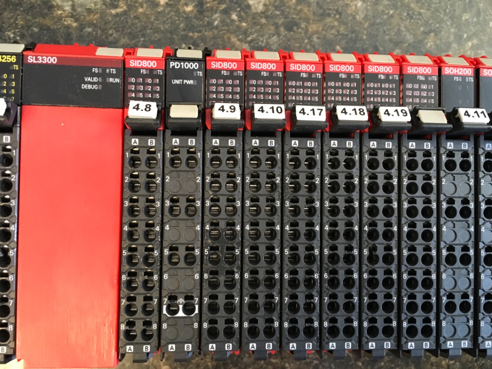 OMRON NX-ECC202 PLC SET ID5442,OD4256,SL300,SID800,PD1000,SOH200,SOD400,CIF101