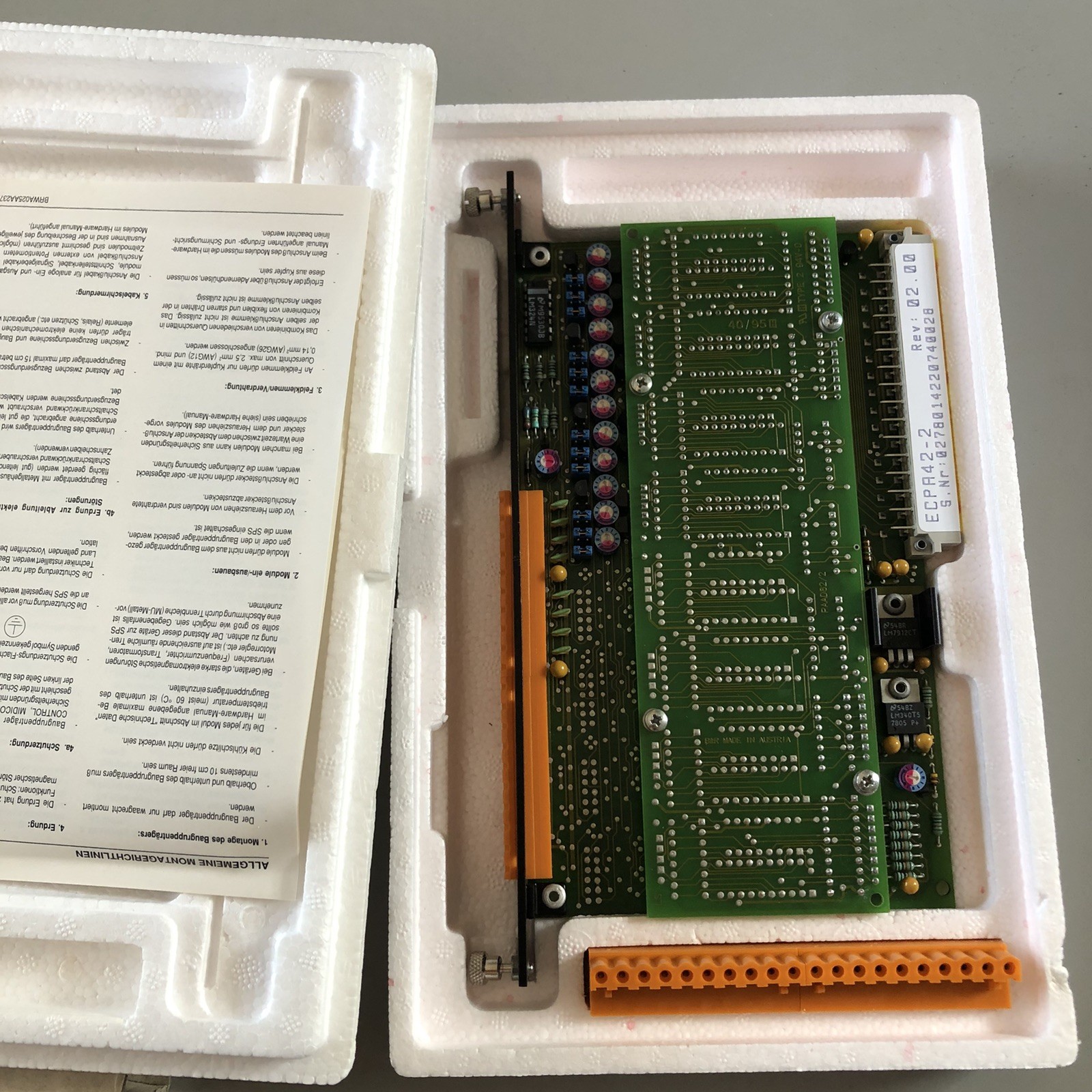 B&R ECPA42-2 Analog Output Module Analogausgabe New In Box