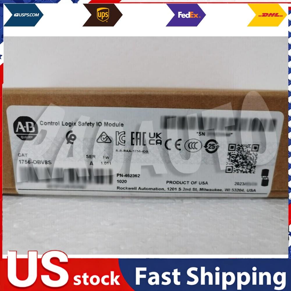New Sealed Allen Bradley 1756-OBV8S ControlLogix Safety IO Module US Free Tax