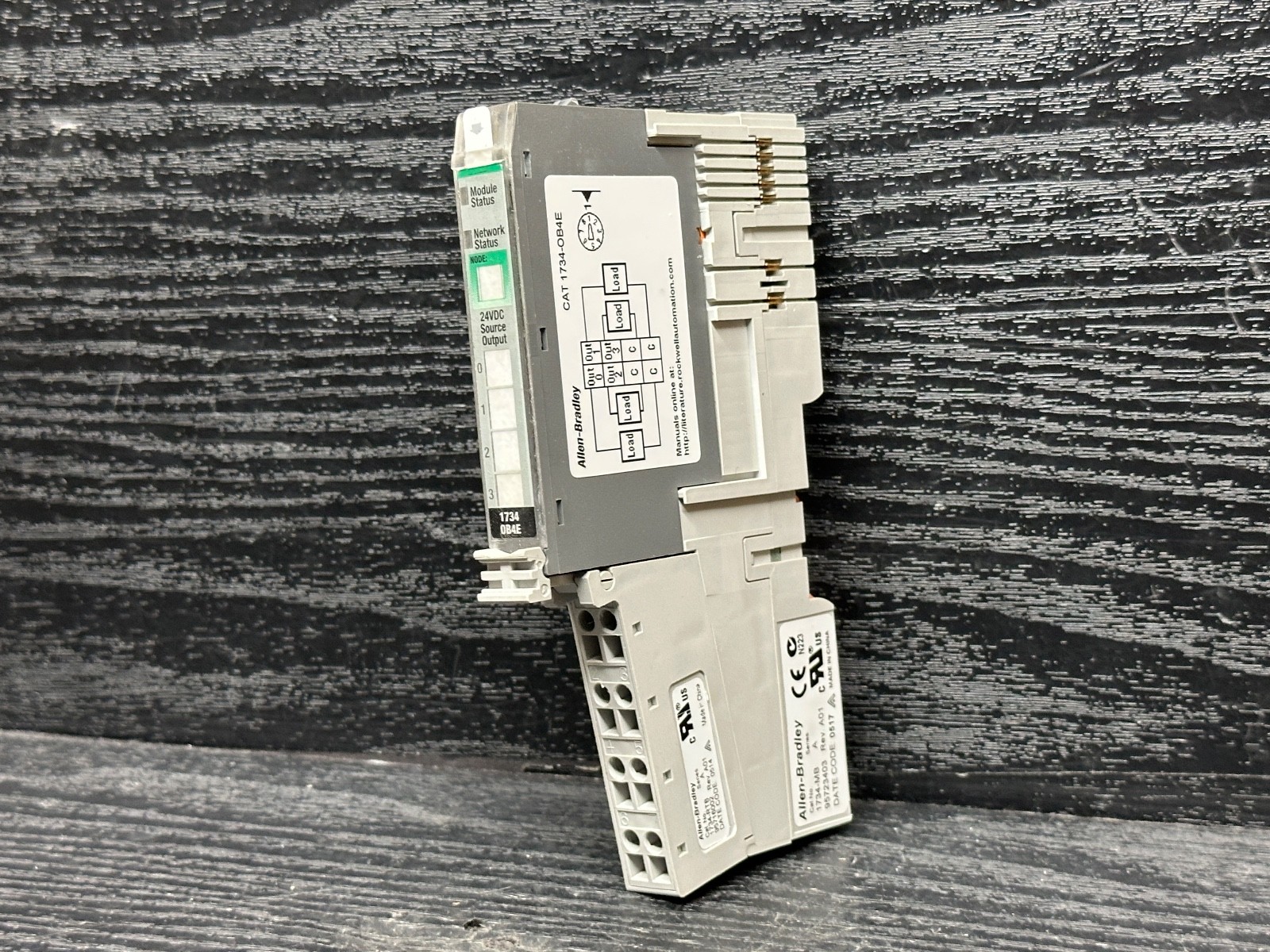 Allen Bradley 1734-OB4E 1734-0B4E 1734-RTB MB Point I/O Source Output Module 4Pt