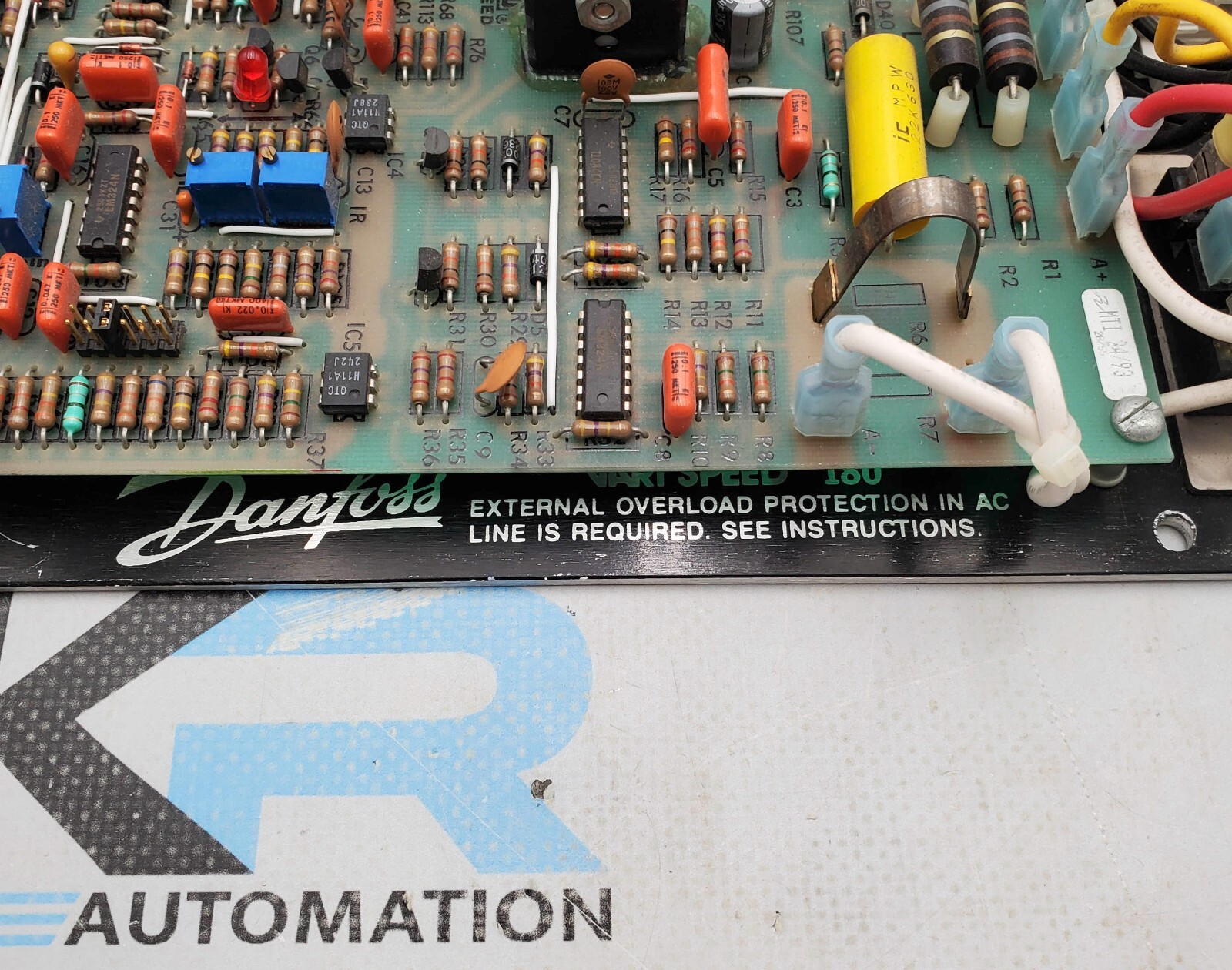 Danfoss 700350 VARISPEED 180 Overload Protection Control Board 120/240V 1/8-2HP