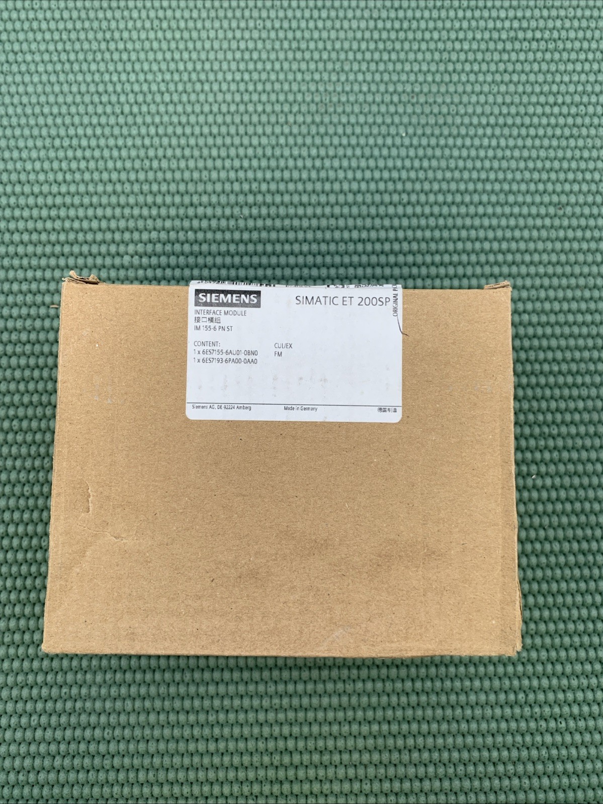 Siemens 6ES7 155-6AU01-0BN0 (Surplus Unopen)