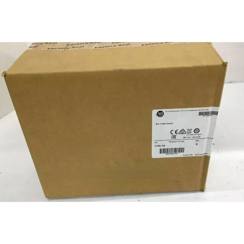 Allen-Bradley AB 1746-A4 NEW Sealed 1746A4 SLC 4 Slots Chassis US Free Tax