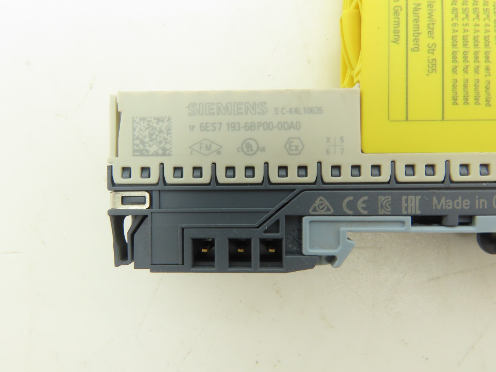 Siemens 6ES7 136-6DB00-0CA0 SIMATIC ET200SP Digital Output F-DQ 4X24 V DC/2A
