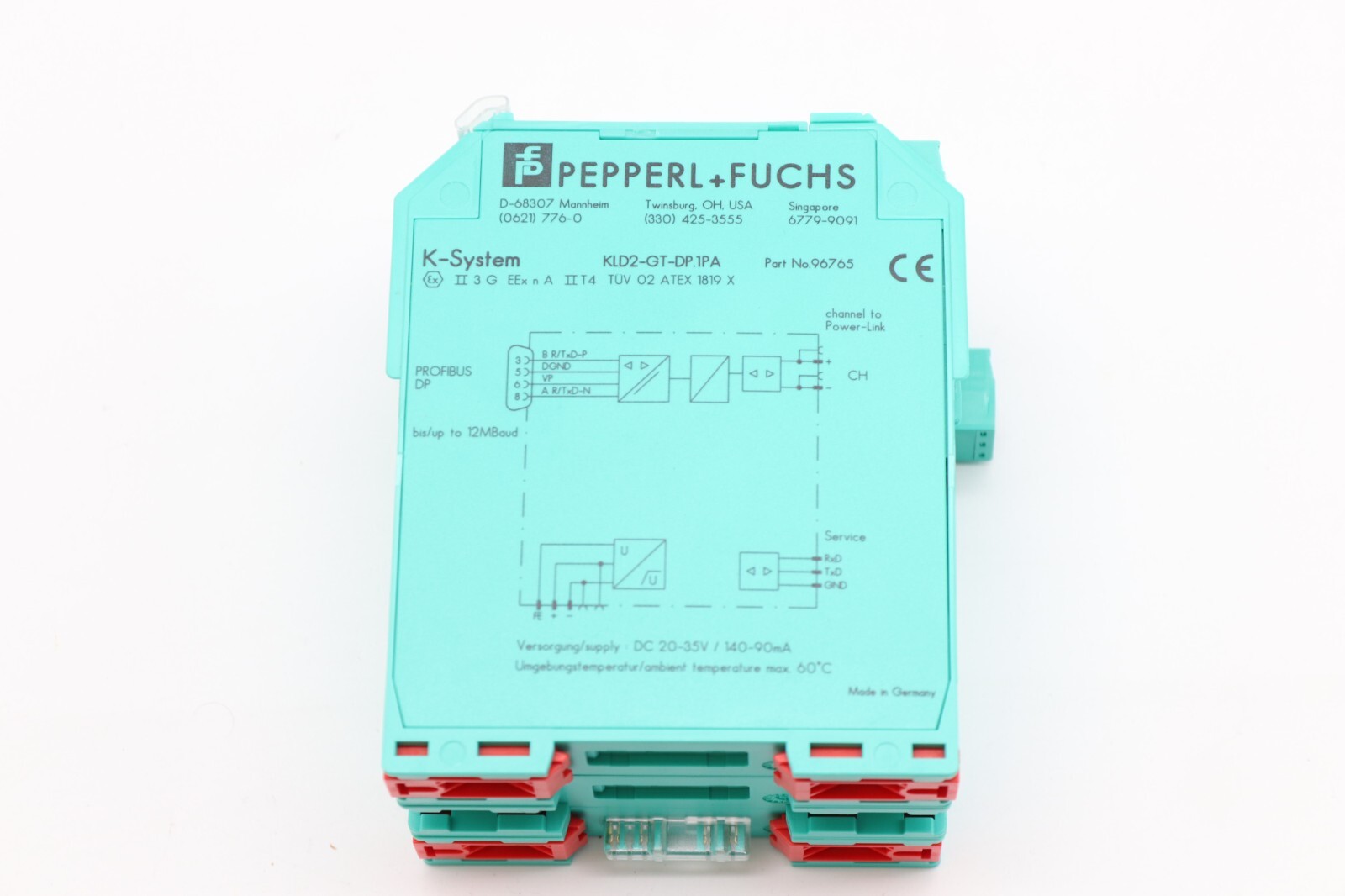 PEPPERL+FUCHS KLD2-GT-DP.1PA