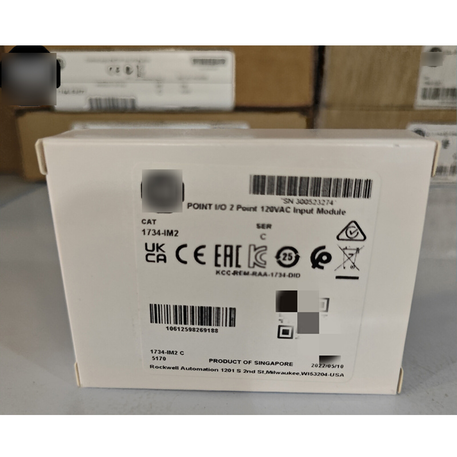 1734-IM2 Allen-Bradley 1734IM2 Point I/O 2 Point 120VAC Input Module