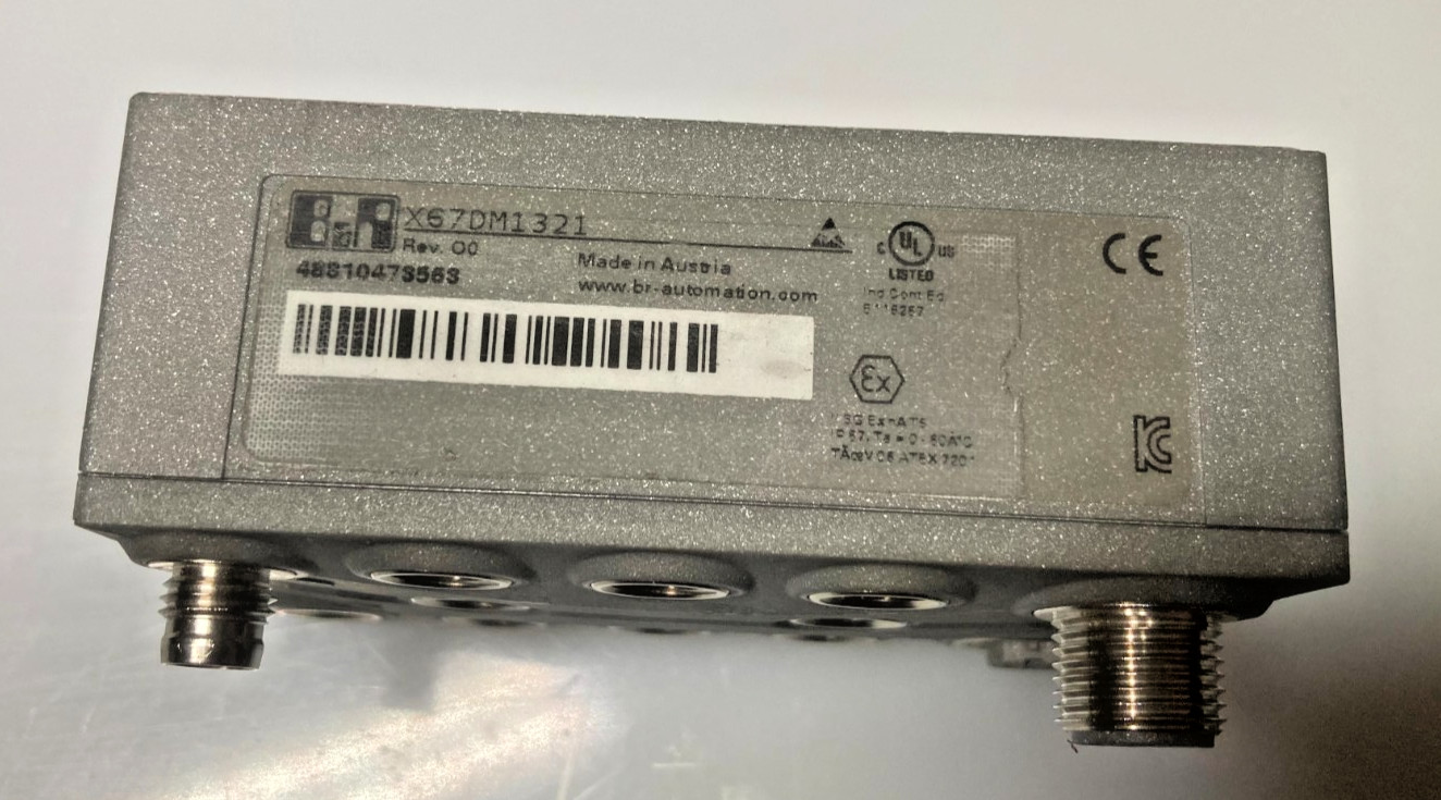 #X67DM1321 B&R Automation Digital I/O Module, 8 Digital Inputs