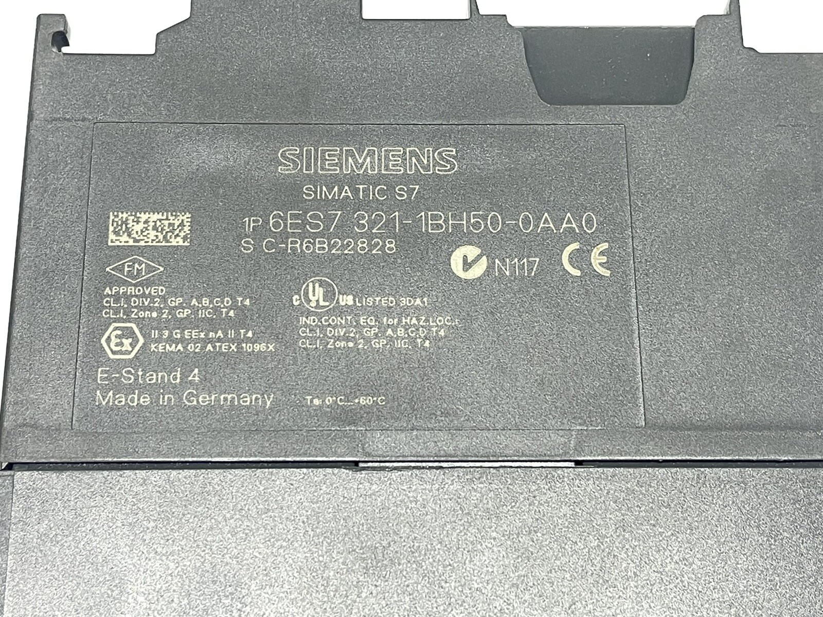 Siemens Simatic S7-300 Digital Input Module SM321 DI16 24V 6ES7 321-1BH50-0AA0