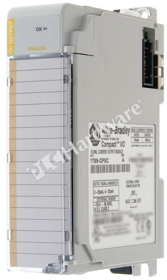 Allen Bradley 1769-OF8C /A CompactLogix 8-Channel Analog Current Output Module