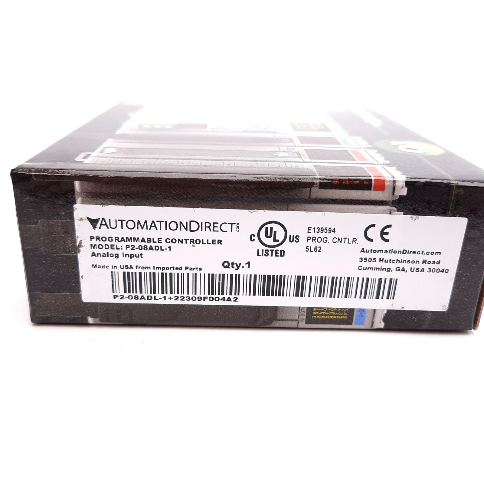 Automation Direct P2-08ADL-1 P2000 PLC Analog Input Module, 8-Channel, 0-20mA