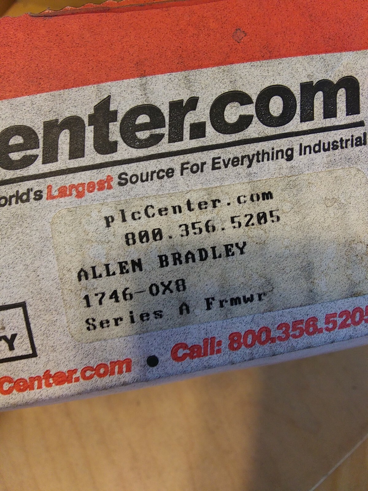 Allen Bradley 1746-0X8 Output Module SLC 500