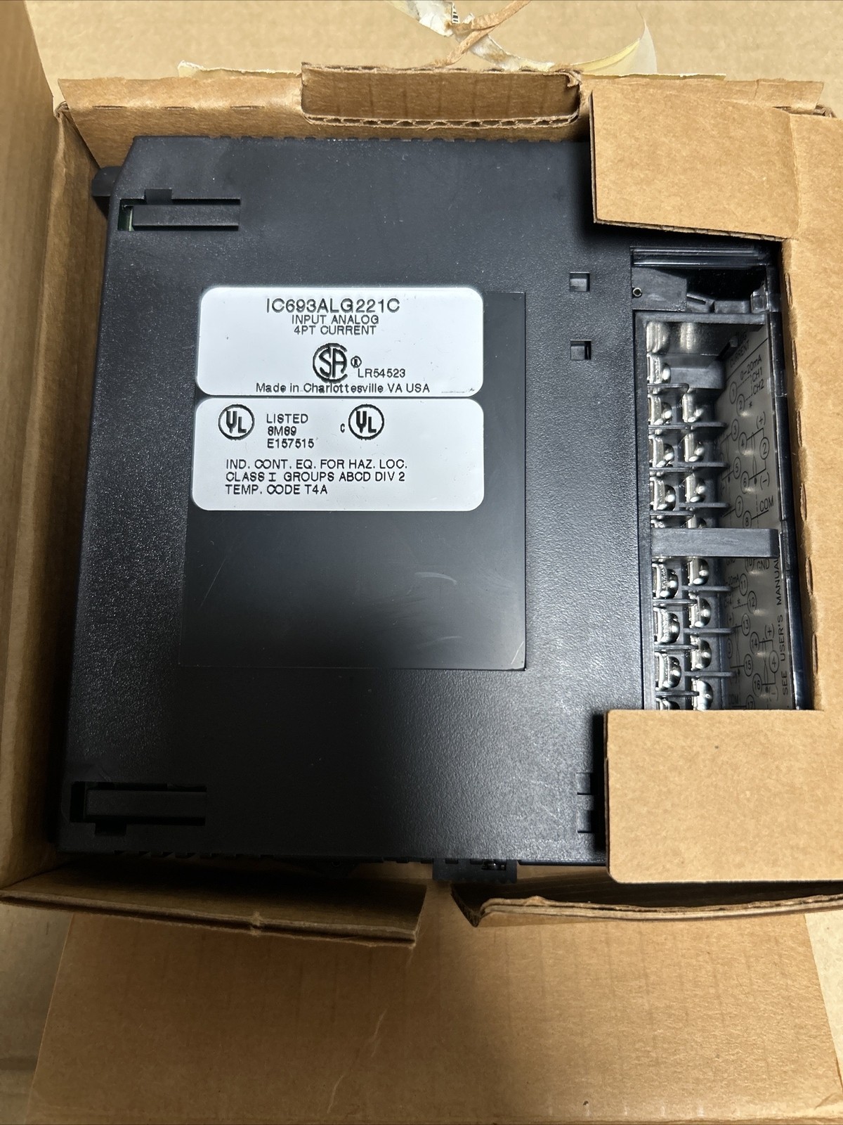 New GE Fanuc IC693ALG221C Free Shipping New in Box New Factory Sealed PLC 1PC US