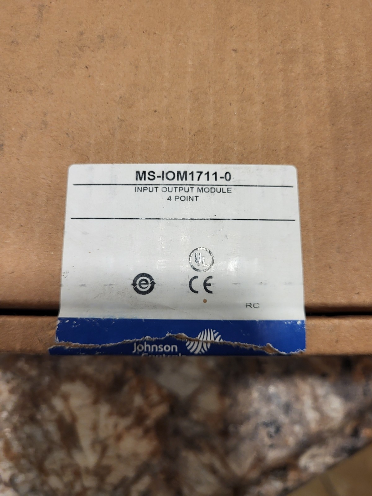Johnson Controls MS-IOM1711-0 Input Output Module 24V 4 Point